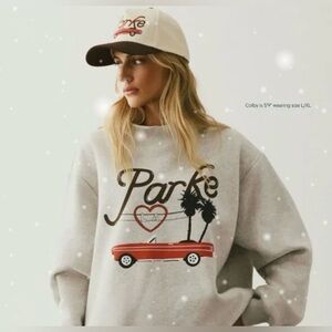 Parke Like New Los Angeles Graphic Mockneck.